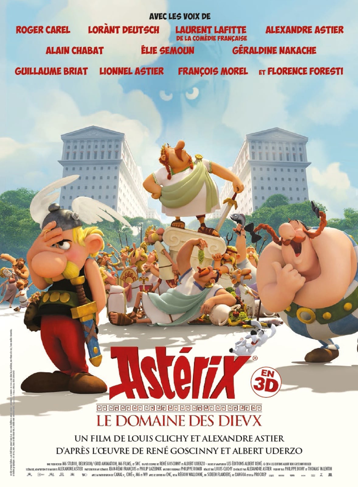 Asterix: The Mansions of the Gods - Cover