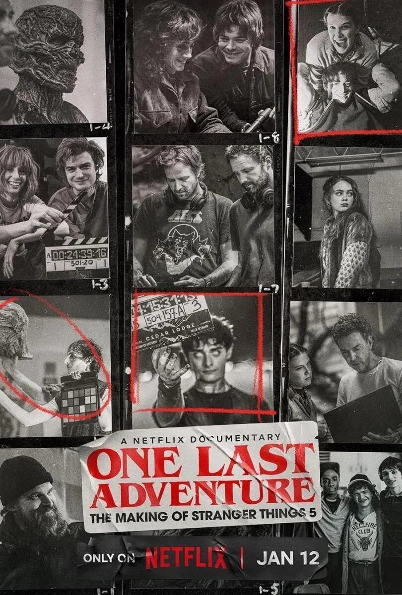 One Last Adventure: The Making of Stranger Things 5 - Cover