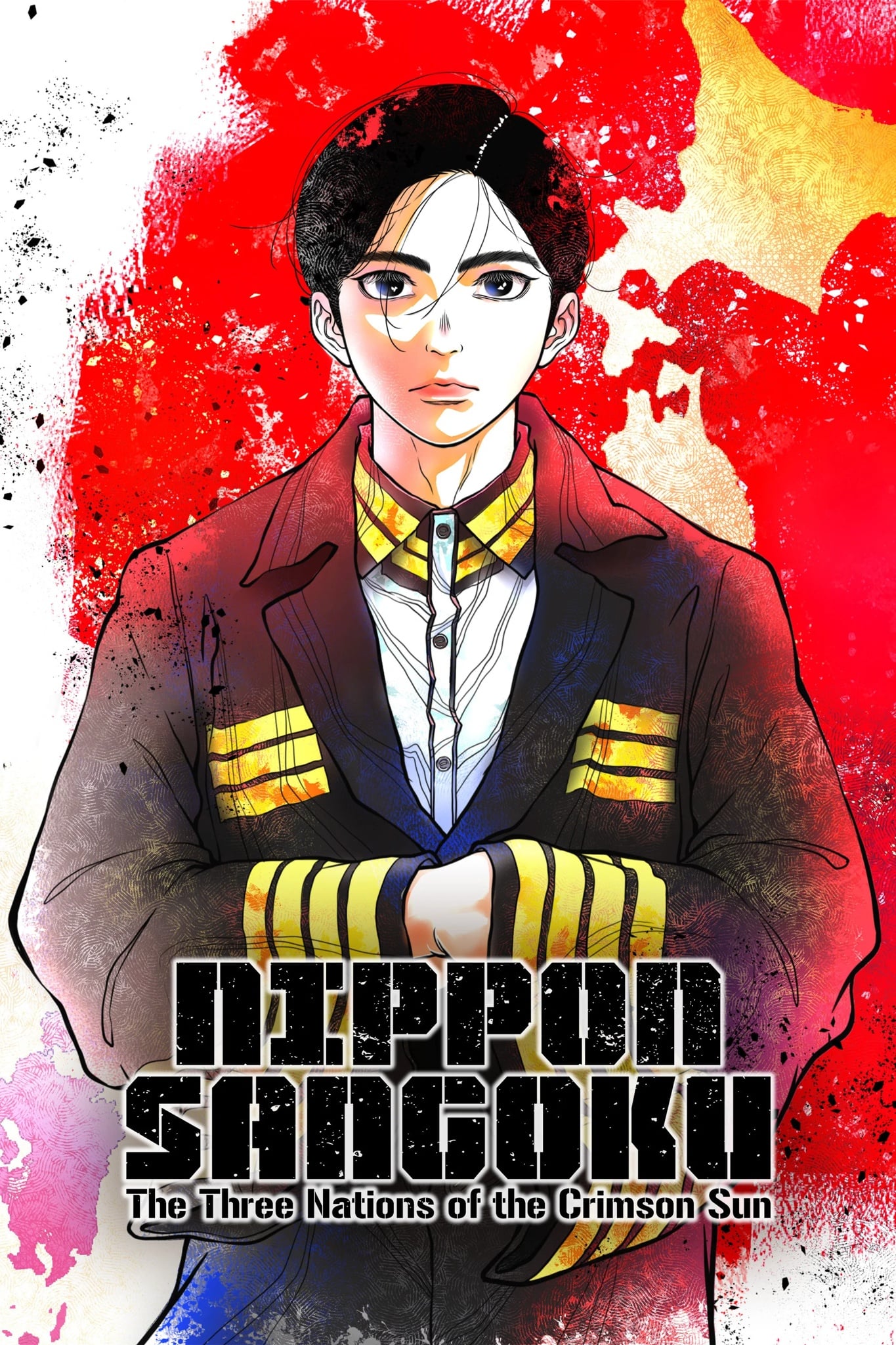 NIPPON SANGOKU: The Three Nations of the Crimson Sun - Cover