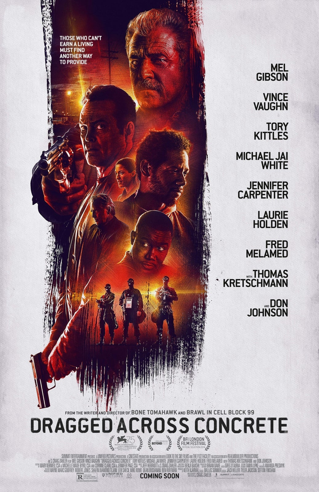 Dragged Across Concrete - Cover
