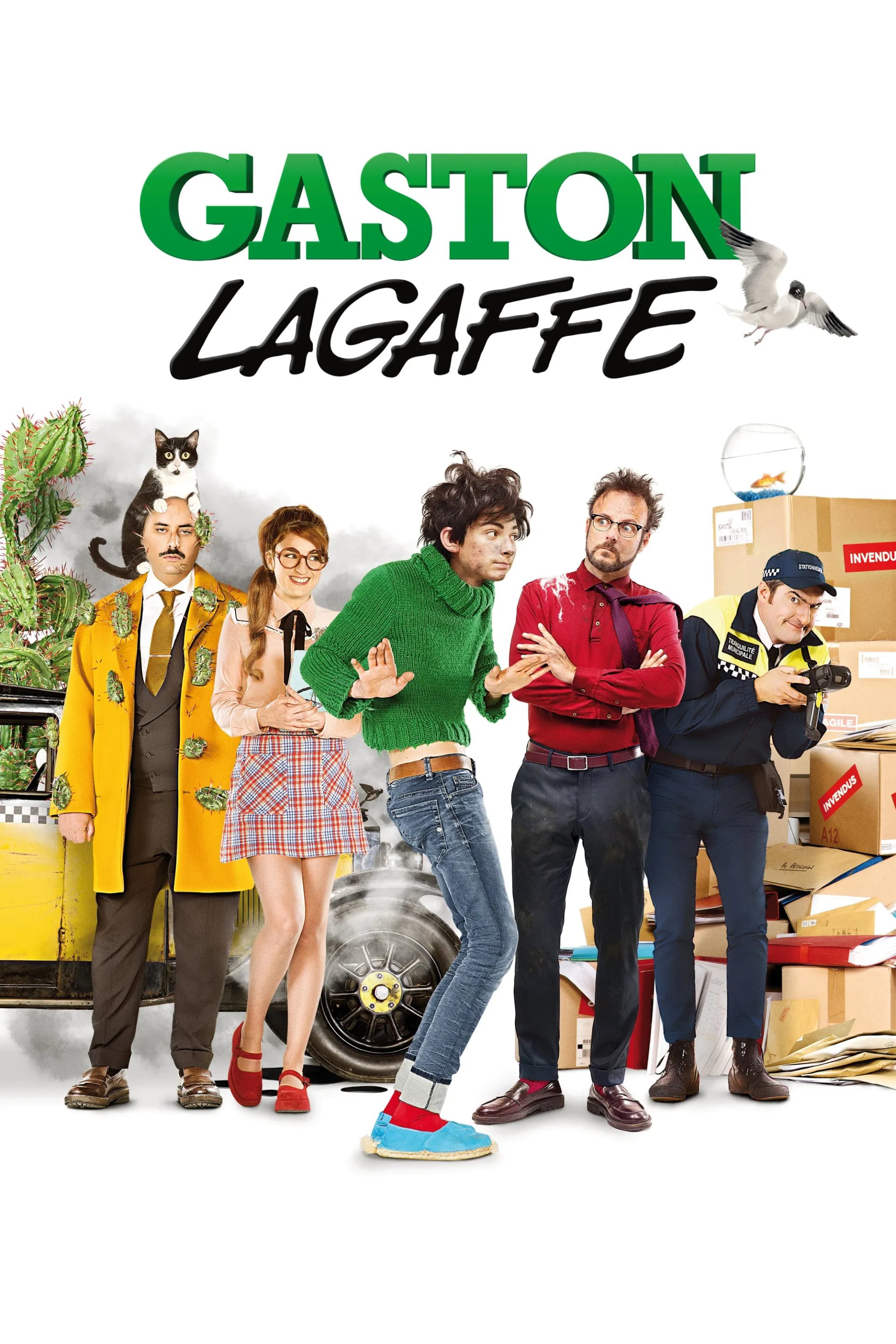 Gaston Lagaffe - Cover