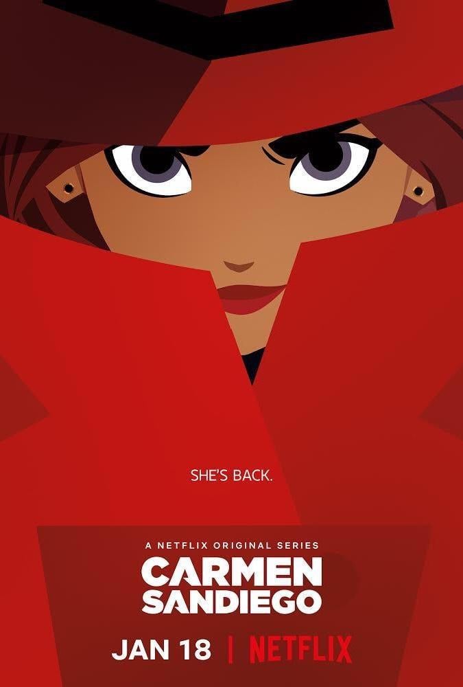 Carmen Sandiego - Cover