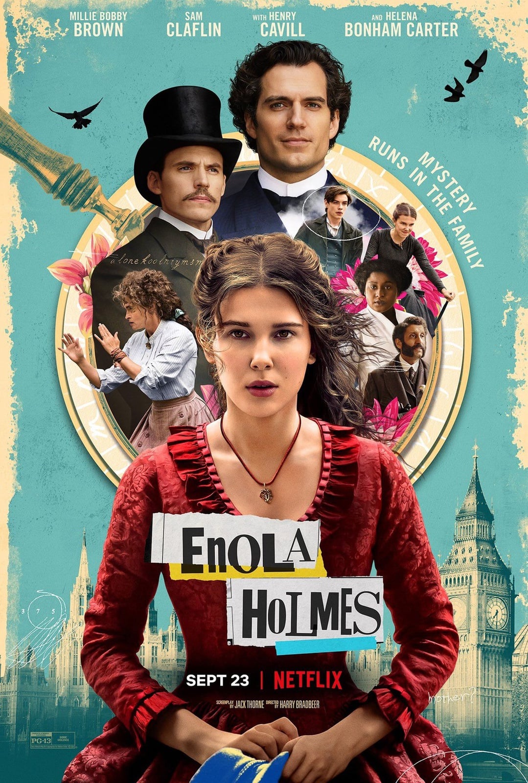 Enola Holmes - Cover