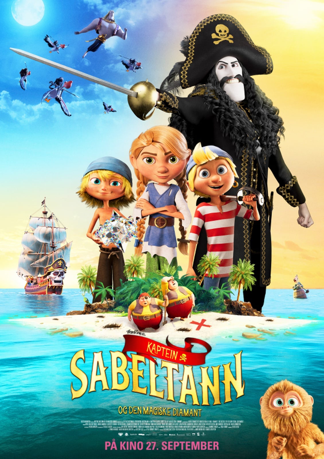Captain Sabertooth and the Magic Diamond - Cover