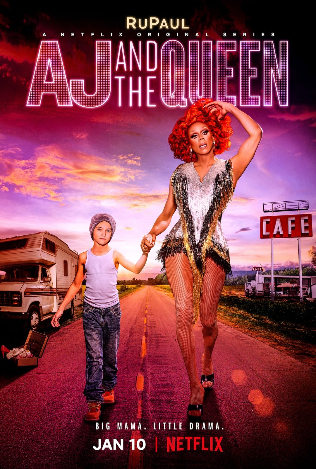 AJ and the Queen - Cover