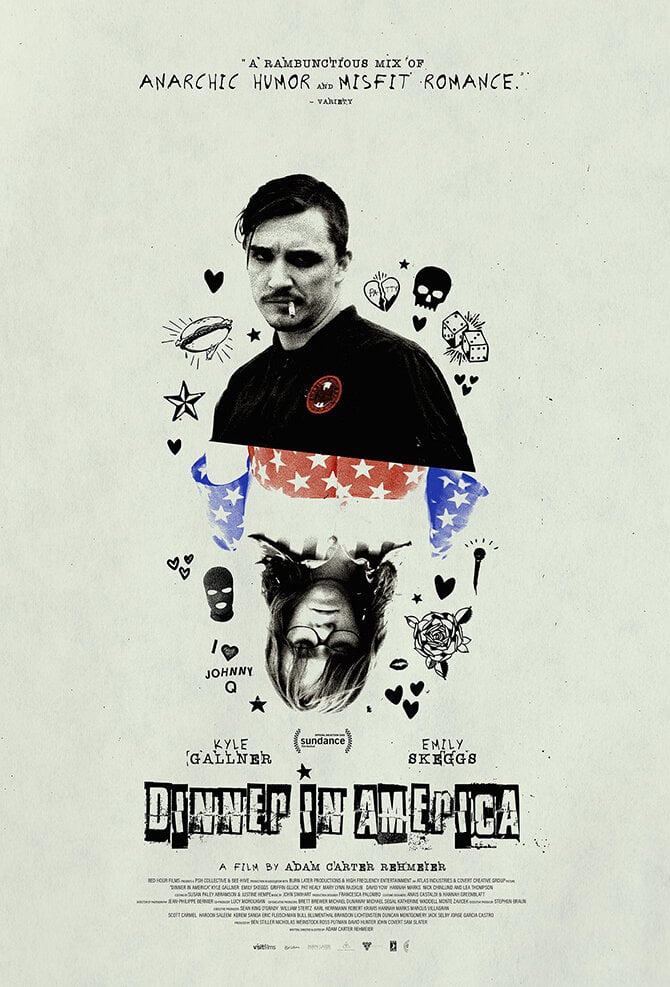 Dinner in America - Cover