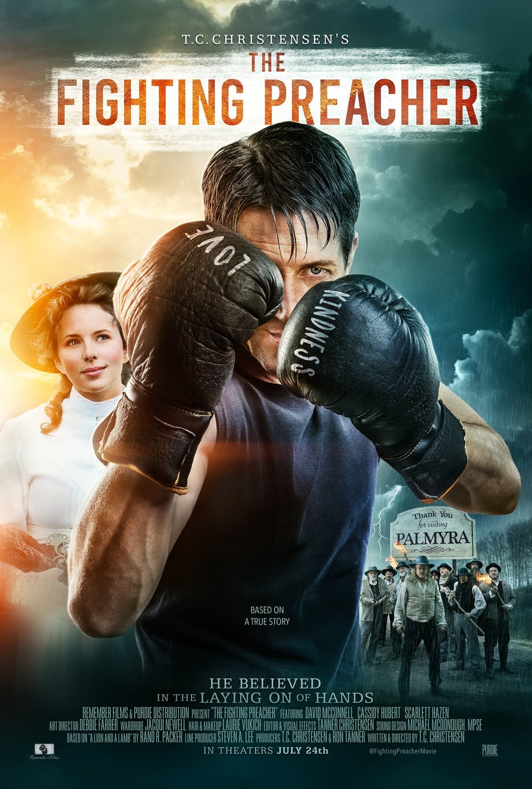 The Fighting Preacher - Cover