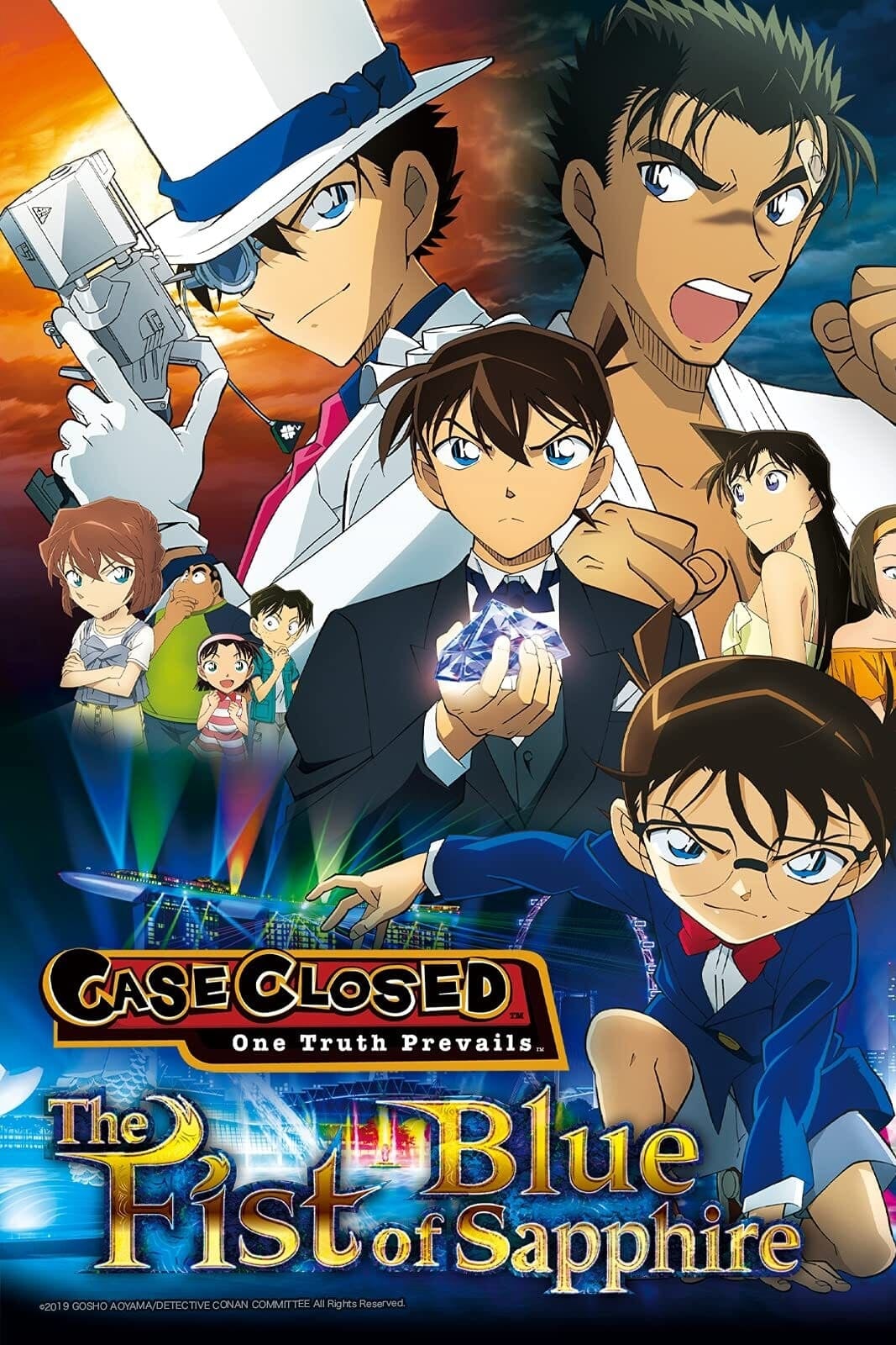 Case Closed: The Fist of Blue Sapphire - Cover