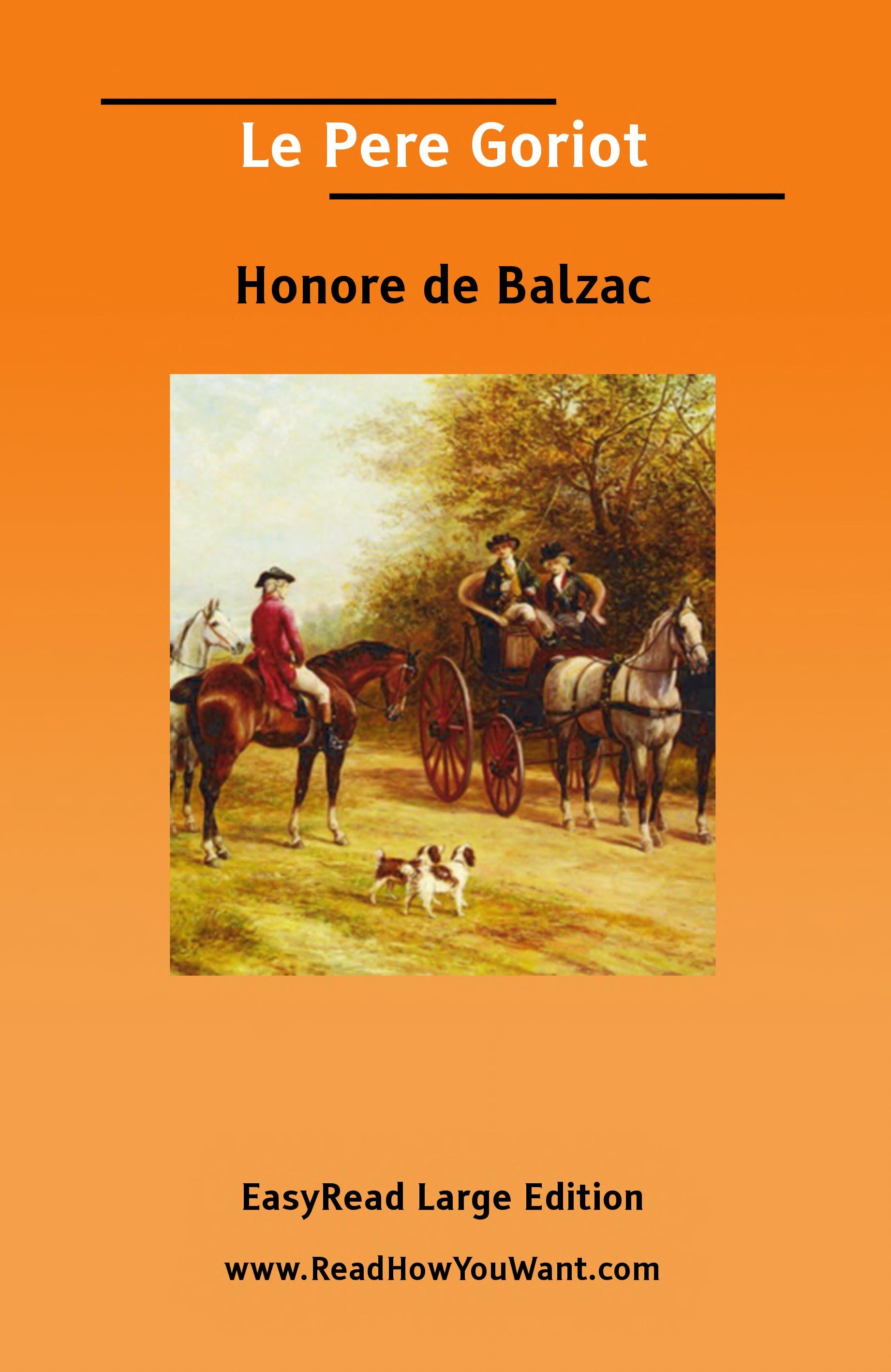Le Pere Goriot
