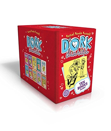 Dork Diaries Box Set (Ten Books Inside!): Dork Diaries; Dork Diaries 2; Dork Diaries 3; Dork Diaries 3 1/2; Dork Diaries 4; Dork Diaries 5; Dork ... Diaries 7; Dork Diaries 8; Dork Diaries 9