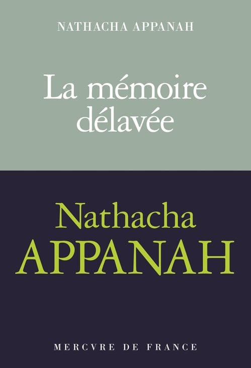 La mémoire délavée - Cover
